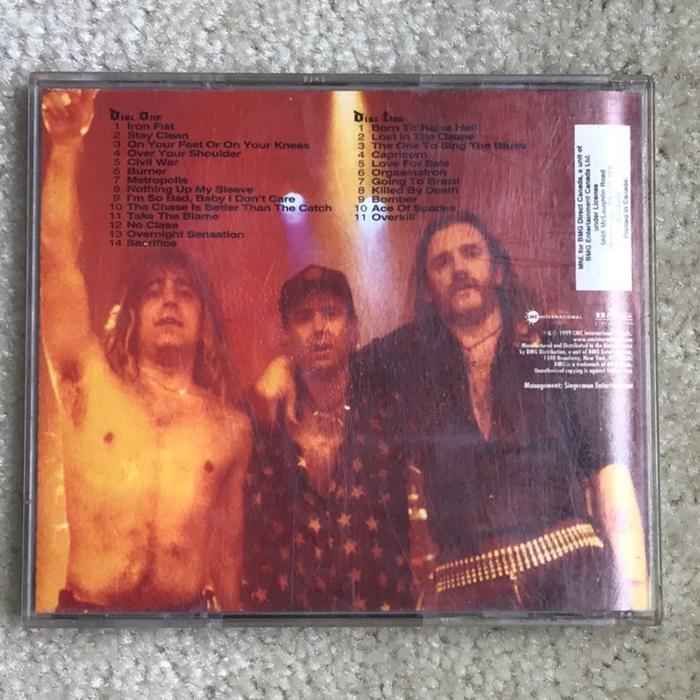 5 Vintage Motörhead CDs, 1996-2000 - Picture 14 of 16